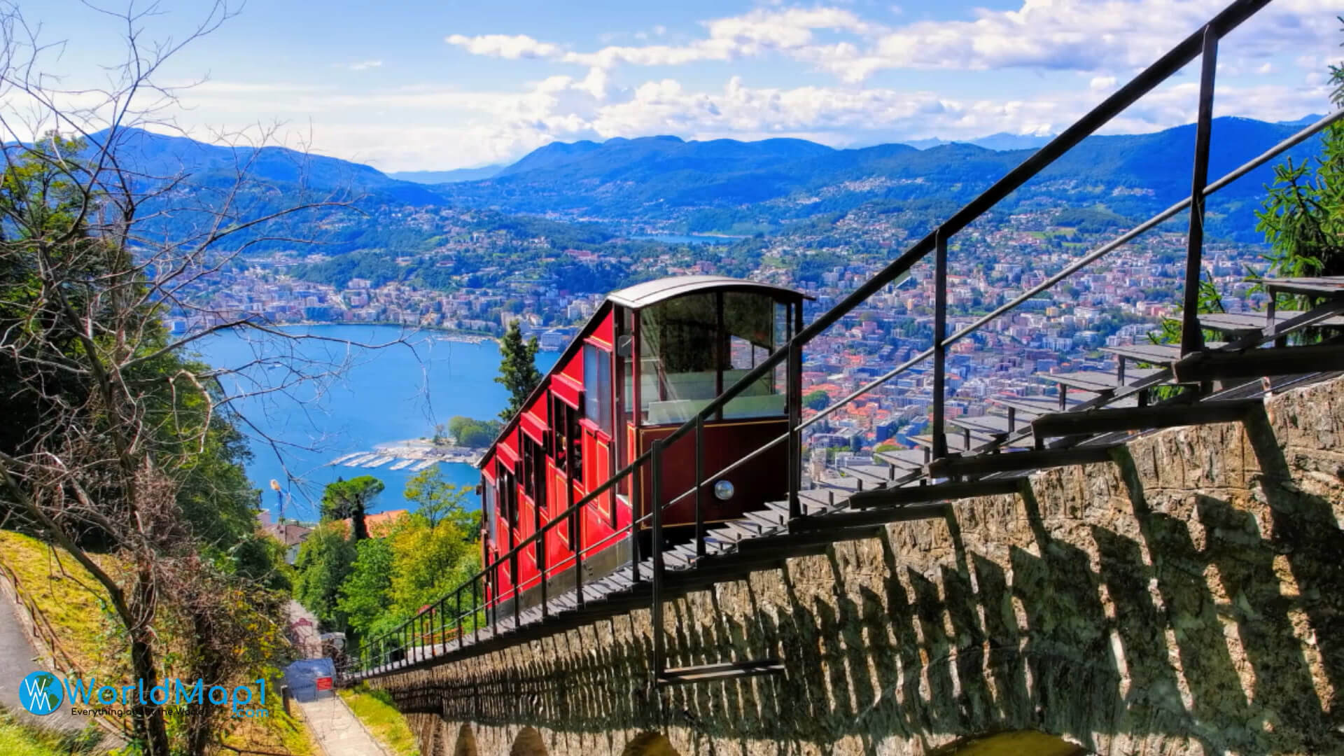 Cable Car in Lugano